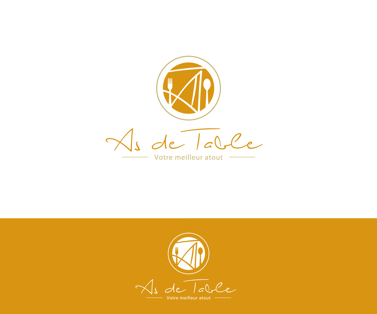 Logo Design by DiLion for AS DE TABLE | Design #5693835