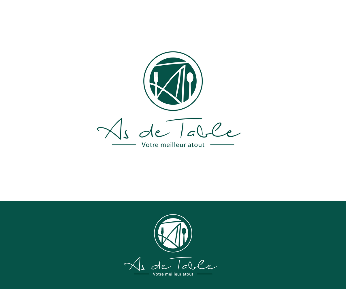 Logo-Design von DiLion für AS DE TABLE | Design: #5709498