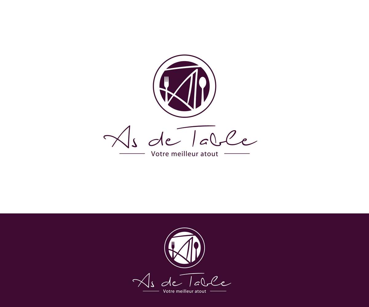 Logo Design by DiLion for AS DE TABLE | Design #5709608