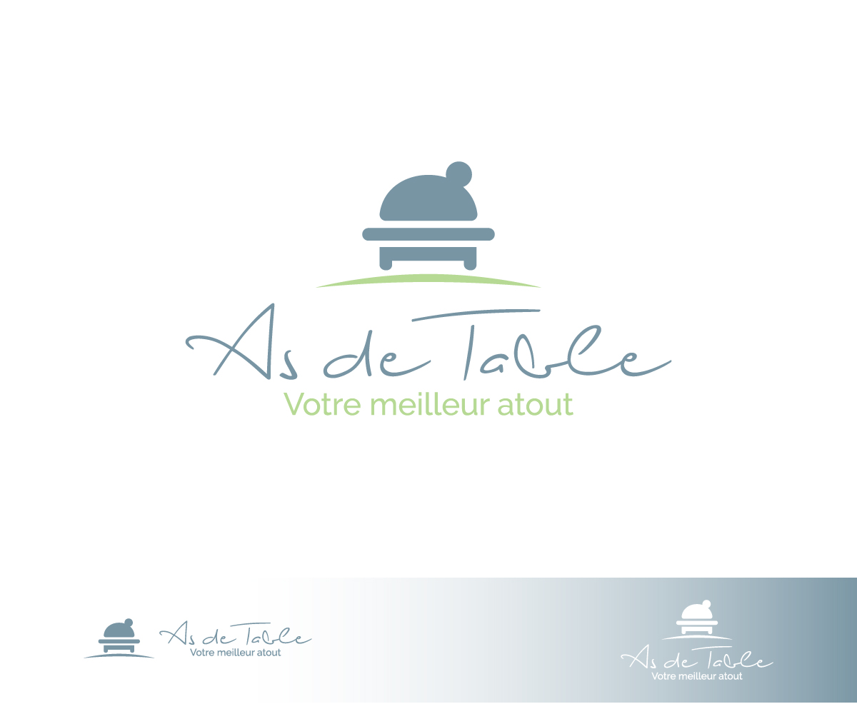 Logo Design by taufik_alrahman for AS DE TABLE | Design #5694677