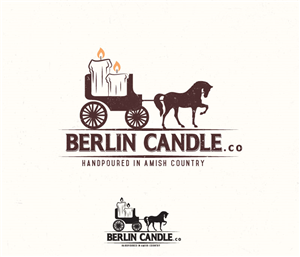 Berlin Candle Co. Handpoured in Amish Country | Logo-Design von uniquetarget