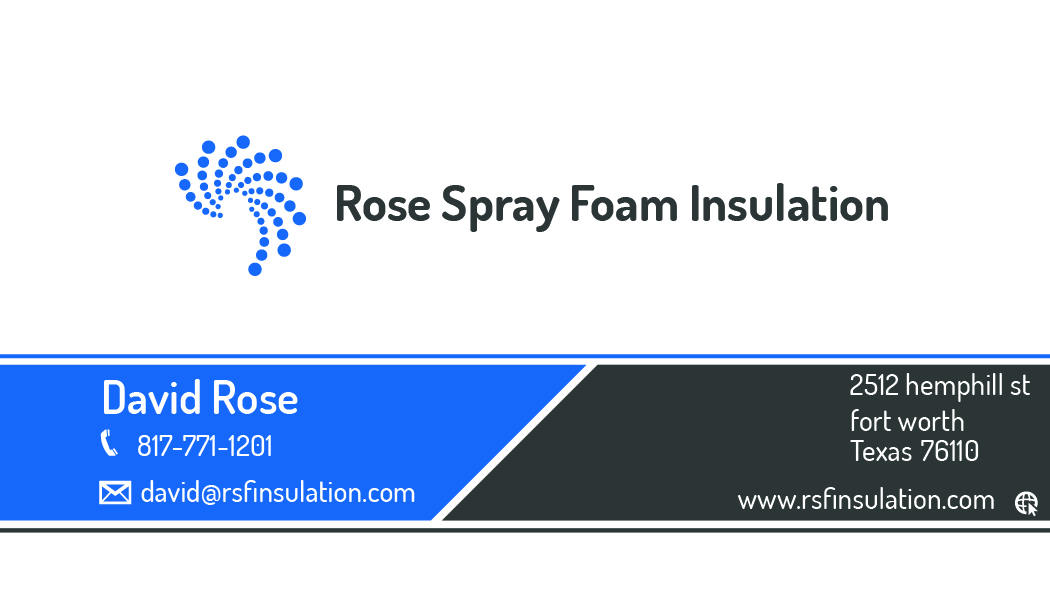 Diseño de Tarjeta de Presentación por Stunningd para Rose Spray Foam Insulation | Diseño #5698573