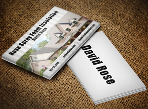 Diseño de Tarjeta de Presentación por Lanka Ama para Rose Spray Foam Insulation | Diseño: #5687198