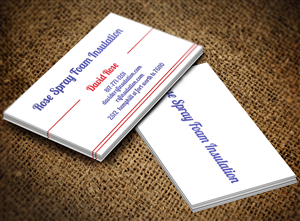 Business Card Design by Lanka Ama for Rose Spray Foam Insulation | Design: #5690121