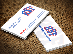 Business Card Design by Lanka Ama for Rose Spray Foam Insulation | Design: #5690150