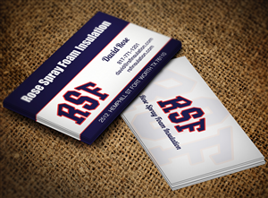 Business Card Design by Lanka Ama for Rose Spray Foam Insulation | Design: #5695903
