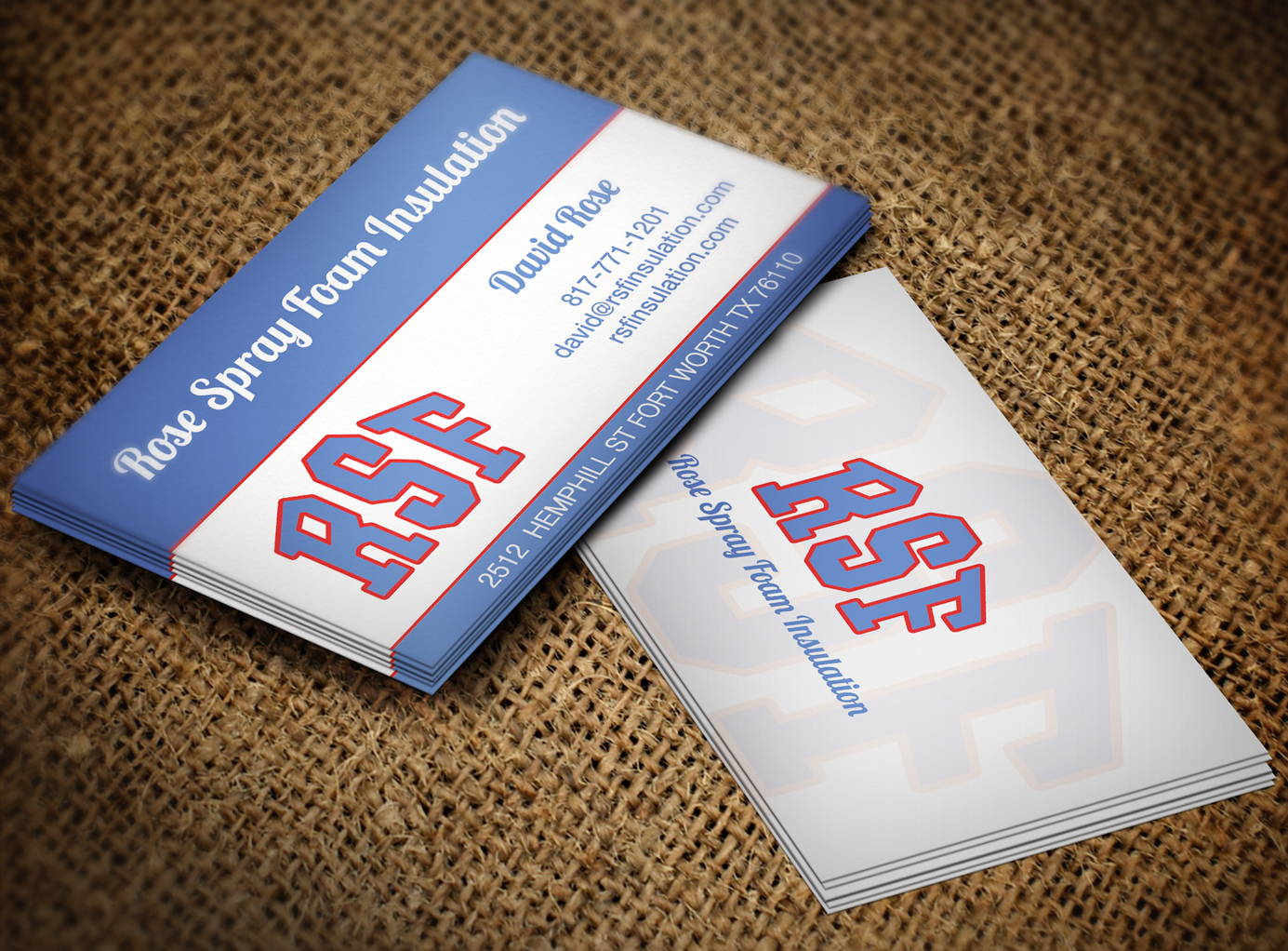 Diseño de Tarjeta de Presentación por Lanka Ama para Rose Spray Foam Insulation | Diseño #5695905