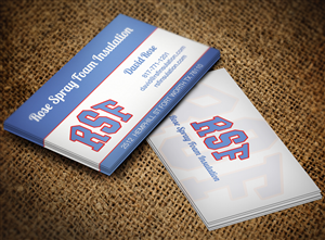 Business Card Design by Lanka Ama for Rose Spray Foam Insulation | Design: #5695905
