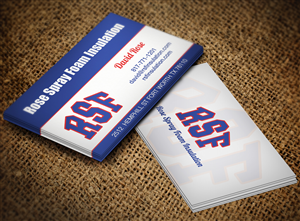 Business Card Design by Lanka Ama for Rose Spray Foam Insulation | Design: #5695907