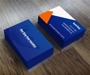 Diseño de Tarjeta de Presentación por danielacosta para Rose Spray Foam Insulation | Diseño: #5706826