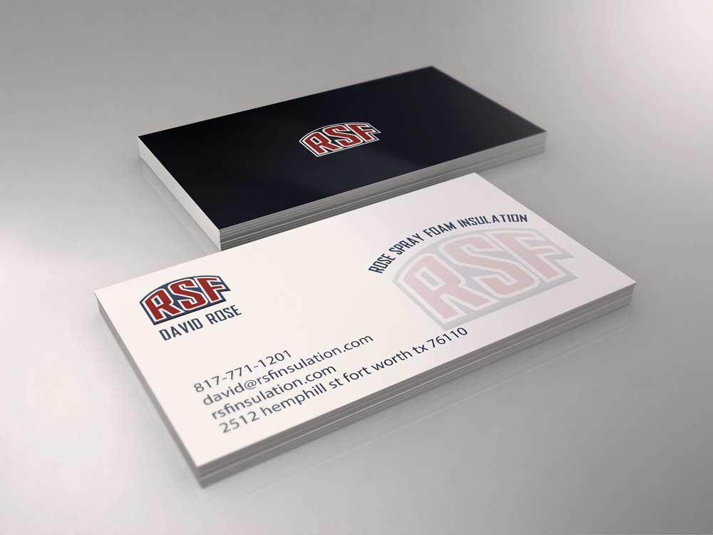 Diseño de Tarjeta de Presentación por Dizajn para Rose Spray Foam Insulation | Diseño #5687023