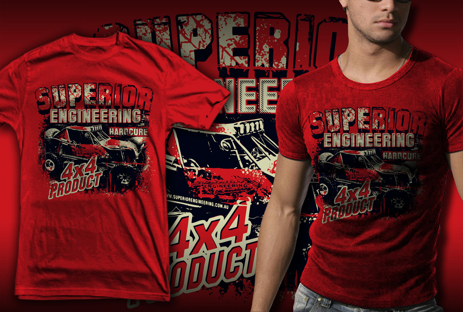 T-shirt Design by diwaz for Superior Engineering | Design #1596166