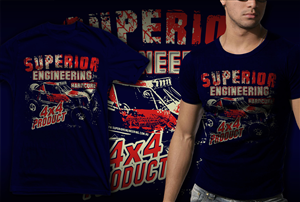 Design de T-shirt par diwaz pour Superior Engineering | Design #1596172