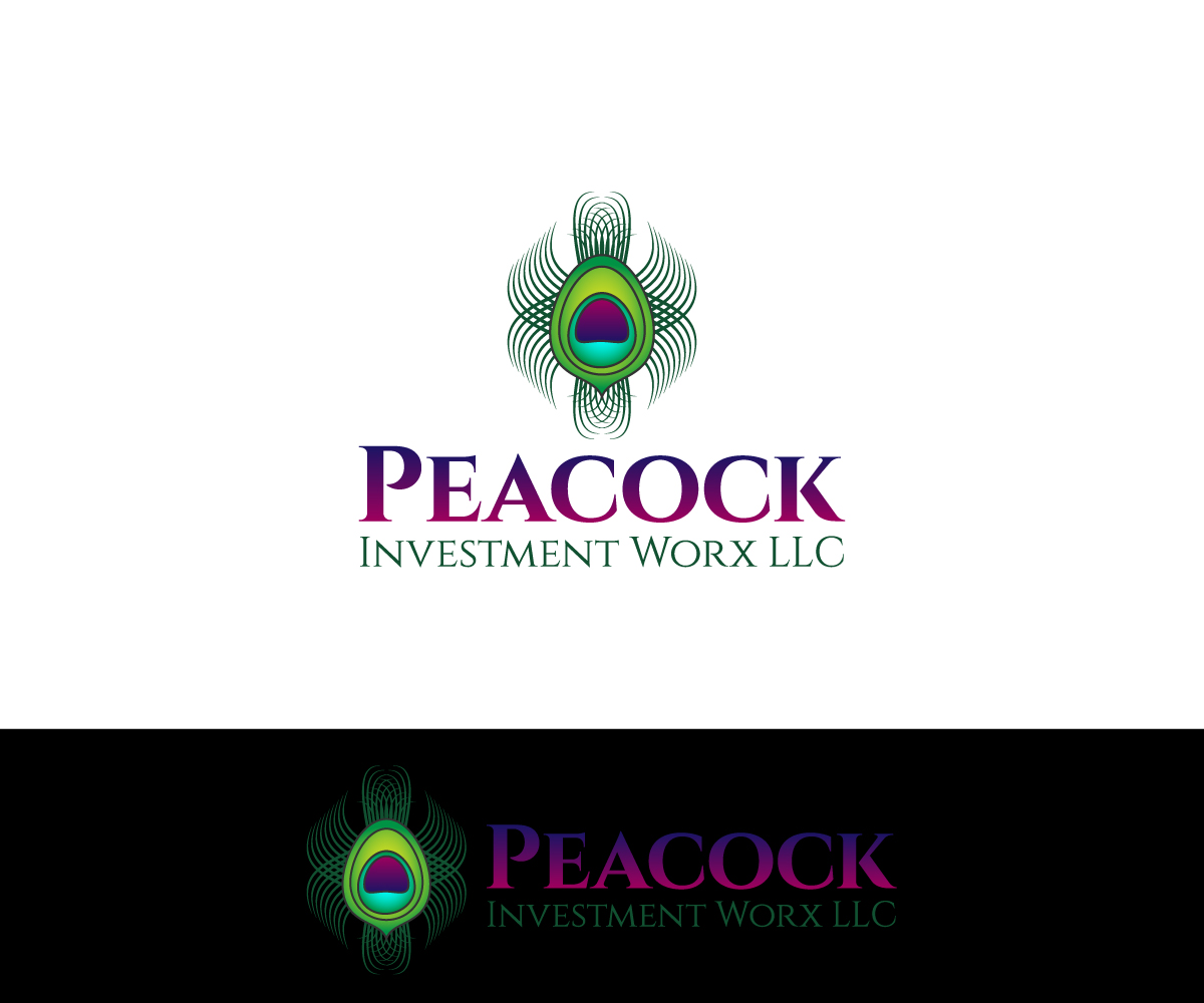 Logo Design by M.Pirs for CPA Worx LLC / Peacock Investment Worx LLC | Design #5705896