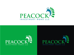 Logo Design by Actives for CPA Worx LLC / Peacock Investment Worx LLC | Design: #5708450