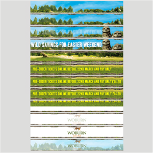 Banner Ad Design by Hayko Koryun for Woburn Safari Park | Design: #1560401