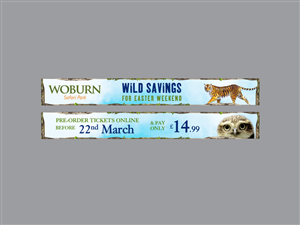 Banner Ad Design by yadunath for Woburn Safari Park | Design: #1557274