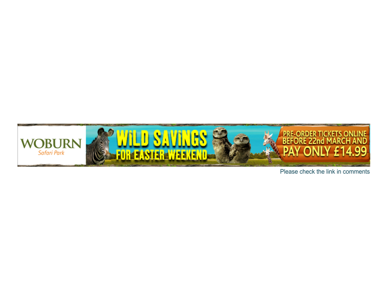 Banner-Design von Iving für Woburn Safari Park | Design #1559356