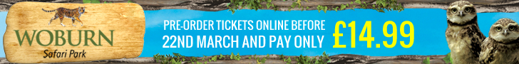 Banner Ad Design by MeMe Botrous for Woburn Safari Park | Design #1557952