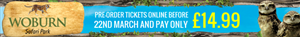 Banner Ad Design by MeMe Botrous for Woburn Safari Park | Design: #1557952