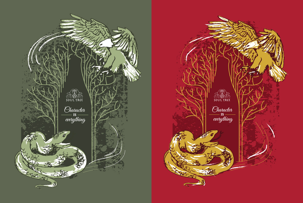 Diseño de Camiseta por MNM para Soul Tree Wine | Diseño #5832413