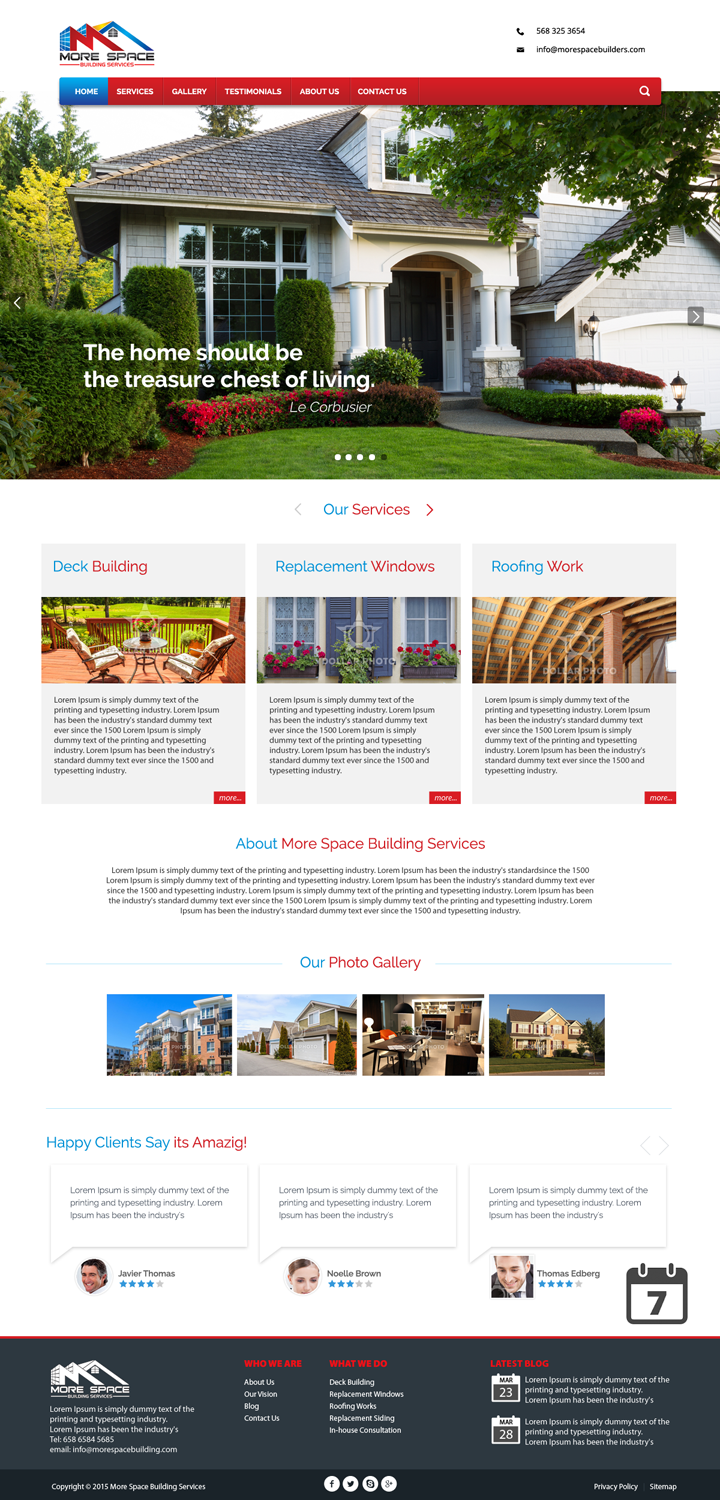 Wordpress Design by bedesign for this project | Design #5736139