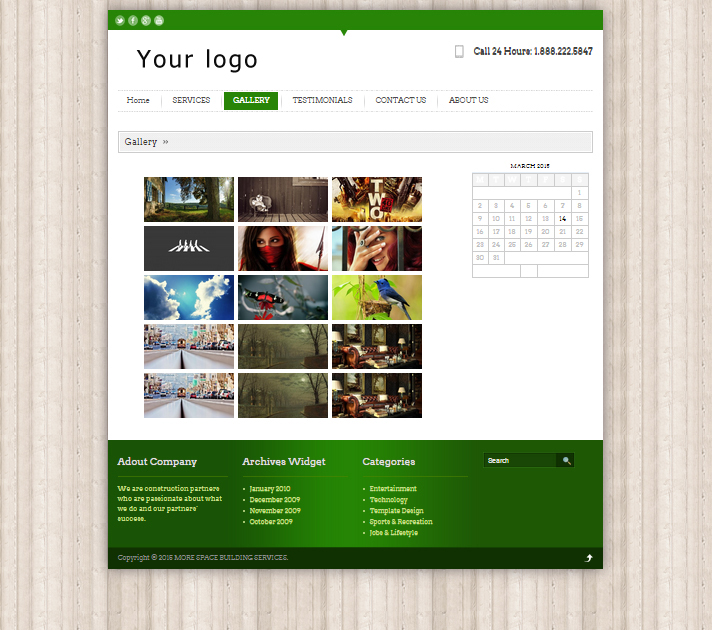 Design Wordpress par On Time pour ce projet | Design #5689273