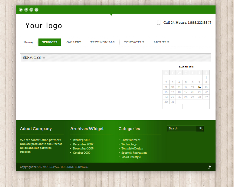 Design Wordpress par On Time pour ce projet | Design #5689308