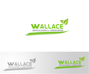 Logo Design by FlyingPen for Wallace Reticulation & Lanscapes | Design #5693411