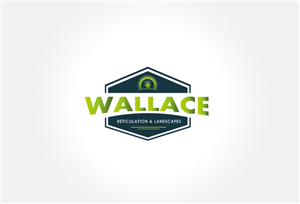 Wallace Reticulation & Landscapes | Logo Design by Birdcage