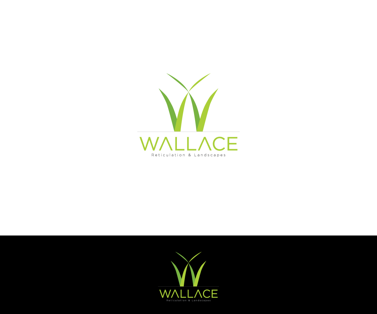 Logo Design by larismanis for Wallace Reticulation & Lanscapes | Design #5689187