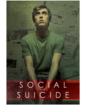 Film Poster for Thriller 'Social Suicide' | Poster Design by Abbin Joseph Thomas