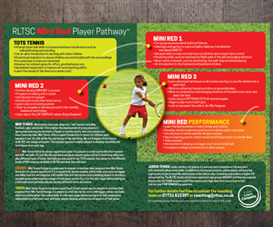 Tennis Coaching Programme Flyer  | Flyer Design by see why
