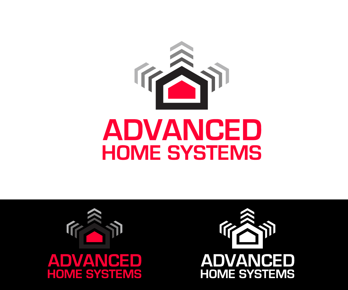 Logo Design by GliderGraphx for Advanced Home Systems | Design #1560909