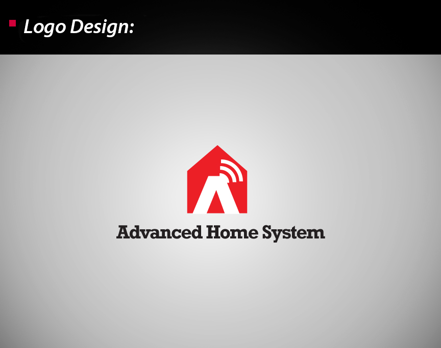 Logo-Design von wolfgfxdesign für Advanced Home Systems | Design #1604687