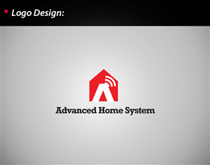 Logo Design by wolfgfxdesign for Advanced Home Systems | Design: #1604687