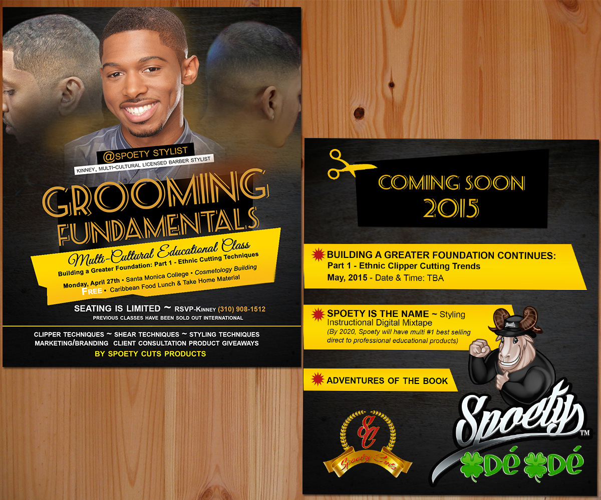 Diseño de Flyer por eayeri para Spoety Cuts Corporation | Diseño #5719186