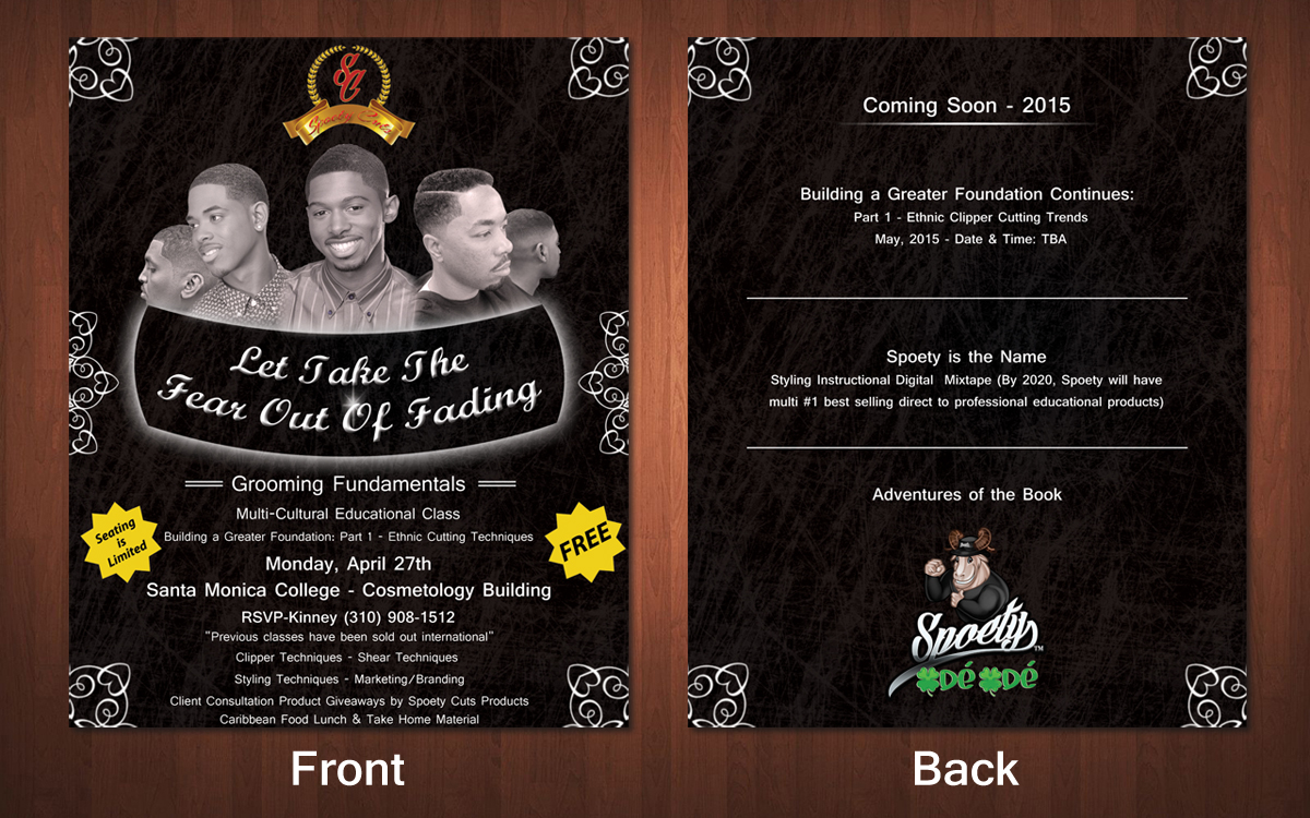 Flyer Design by ISOLZ INFOTECH for Spoety Cuts Corporation | Design #5738754