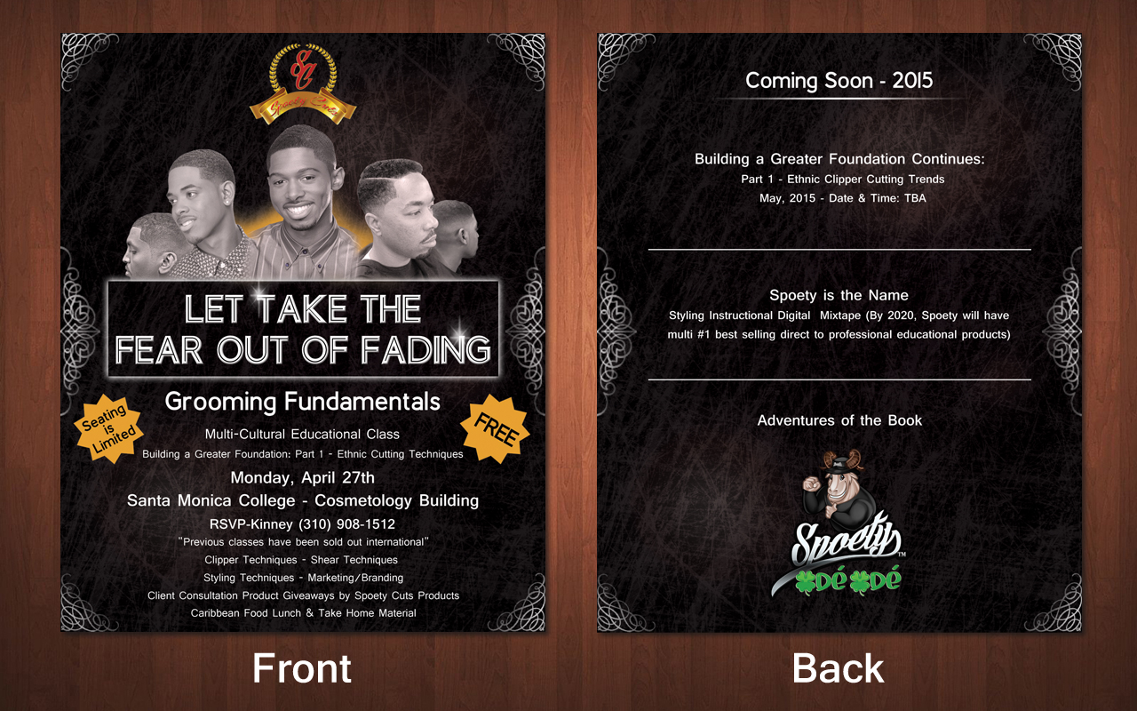 Flyer Design by ISOLZ INFOTECH for Spoety Cuts Corporation | Design #5757874