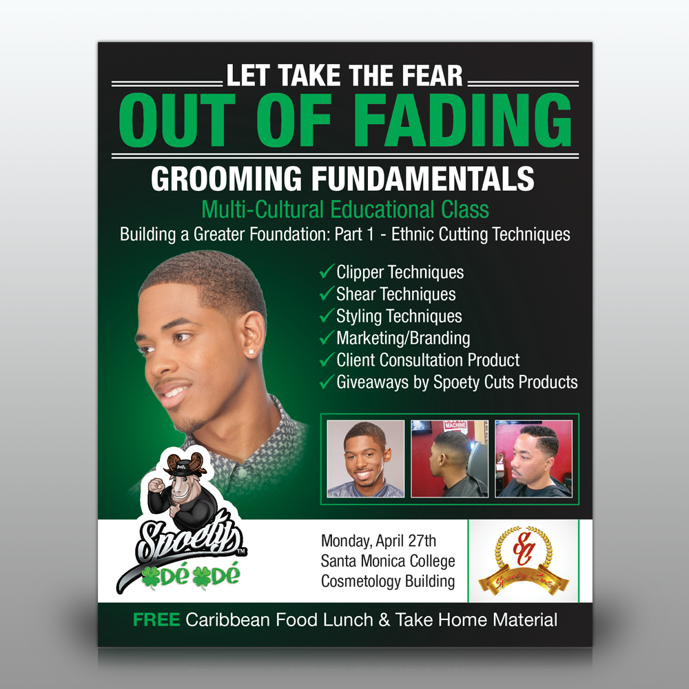 Design de Flyer par Mon01 pour Spoety Cuts Corporation | Design #5712495