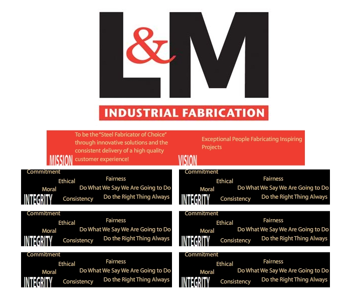 Graphic Design by eichwulf for L&M Industrial Fabrication | Design #5708255
