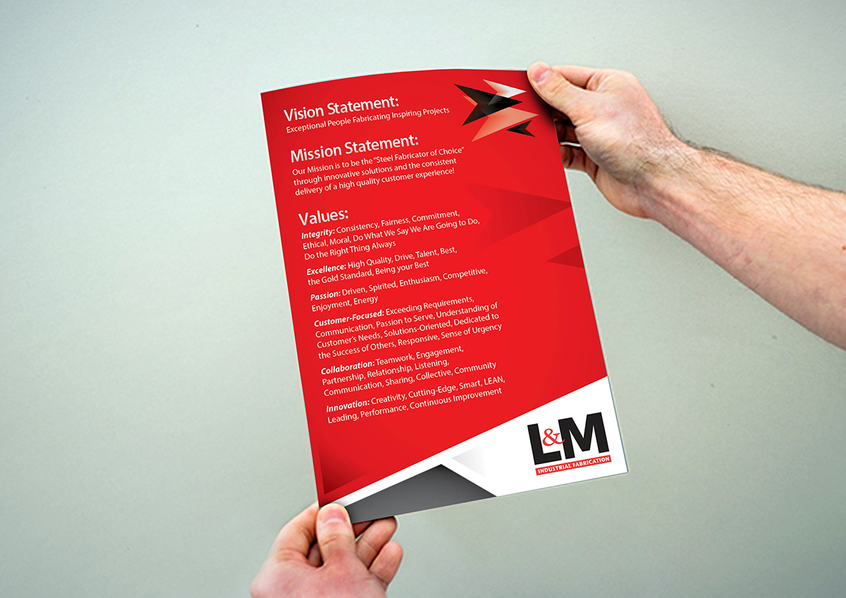 Diseño Gráfico por Randy para L&M Industrial Fabrication | Diseño #5703174