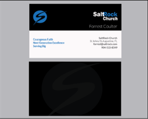 Brand New Church Business Card Design.  Needs to appeal to high school students, professionals. | Visitenkarten-Design von Ankur Mishra