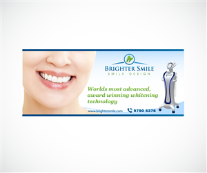 Design website banners for teeth whitening clinic based on clear examples we have provided.  | Banner-Design von wolf
