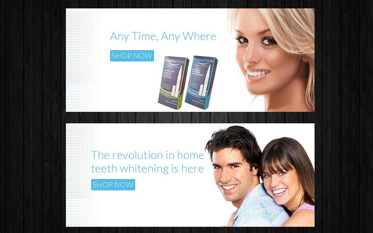 Banner Ad Design by nguruzzdng for Brighter Smile | Design #5685578