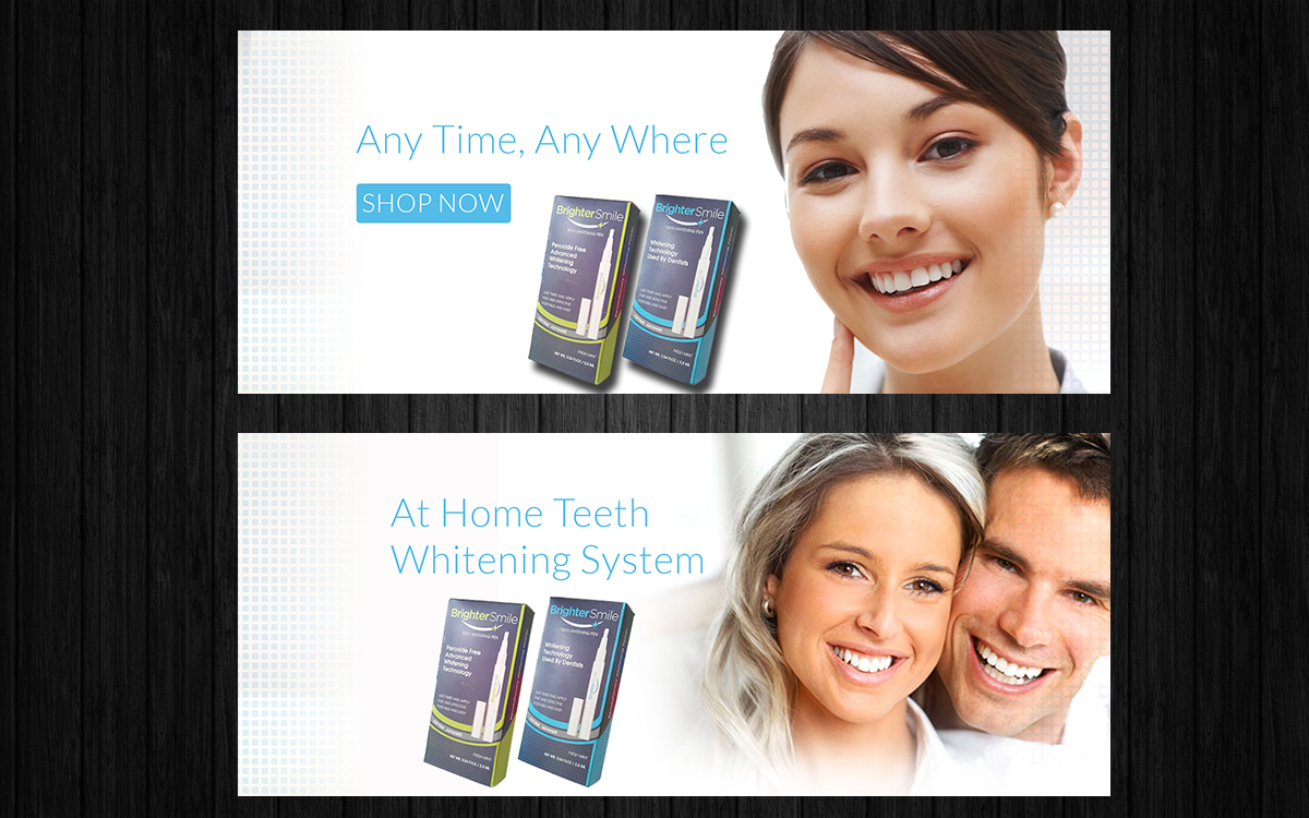 Banner Ad Design by nguruzzdng for Brighter Smile | Design #5693299