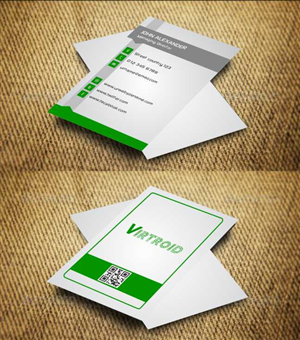 Business Card Design by AwsomeD