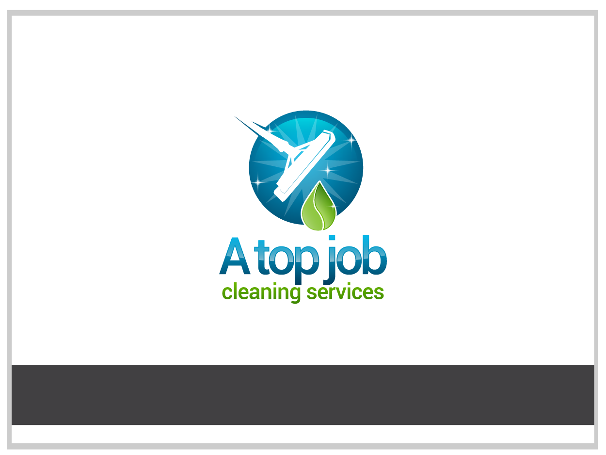 Bold, Professional, Business Logo Design for A top job cleaning services by vhey Design 1593049