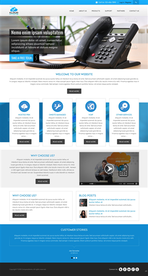 Wordpress Design by pb for this project | Design: #5710807