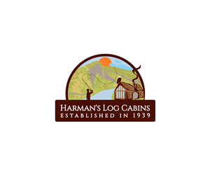 Logo Design by design.bb for Harman''s Log Cabins | Design: #5718510